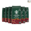 Starbucks Ground Coffee, Cinnamon Dolce Flavored Coffee, Naturally Flavored, 100% Arabica, 6 bags (11 oz each)