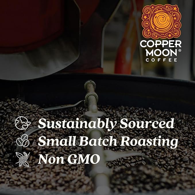 Copper Moon Medium Roast Whole Bean Coffee, Tropical Coconut Blend, 5 Lb