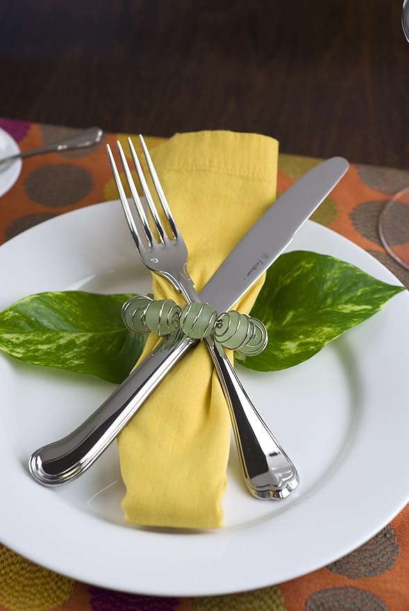 Fortessa San Marco 18/10 Stainless Steel Flatware 20 Piece Place Setting, Service for 4