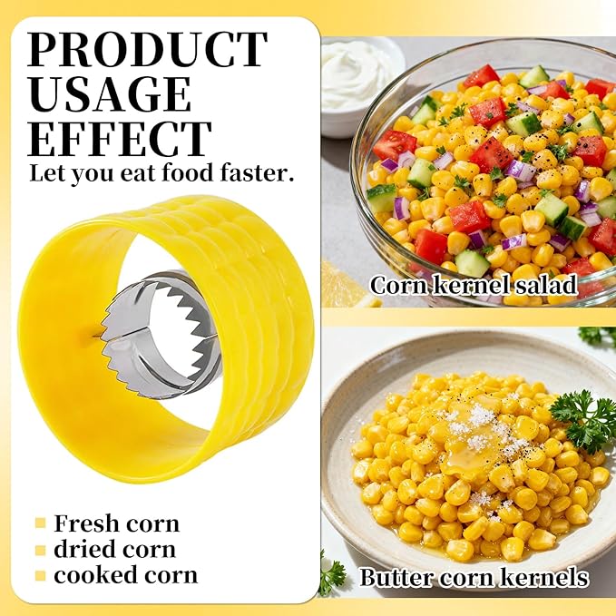 Corn Peeler for Corn on the Cob Remover,Corn Stripping Corn Kernel Remover Tool,Corn Shucker Corn Peeler Corn Cob Stripper Tool For Home Kitchens,Restaurant Chefs