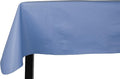 Yourtablecloth Heavy Duty Vinyl Rectangle or Square Tablecloth – 6 Gauge Heavy Duty Tablecloth – Flannel Backed – Wipeable Tablecloth with Vivid Colors & Many Sizes 52 x 70 Sky Blue