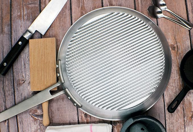 FlamePro™ Rapid Heating 12-Inch Professional Nonstick Aluminum Fry Pan/Skillet by Turbo Pot®, Time-and-Energy Saving Cookware for Gas Stove