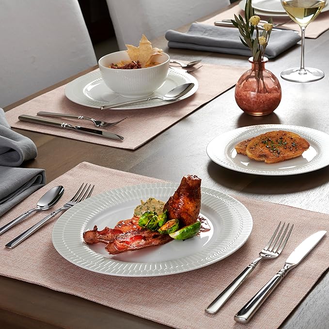 Oneida 2267004F Easton Fine Flatware Dinner Knives, Set Of 4, Metallic