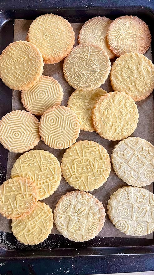 AZTEC Embossed Rolling Pin for Ceramic. Clay Roller and Ceramic Stamp for Embossing Pottery. Baking Gifts for Women by Algis Crafts for Embossed Cookies