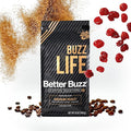 Better Buzz Life Blend (Buzz Life) Whole Bean Coffee Medium Roast, 12 Ounce (Pack of 1), Small Batch Roasted Arabica Coffee Beans, Dark Chocolate Notes