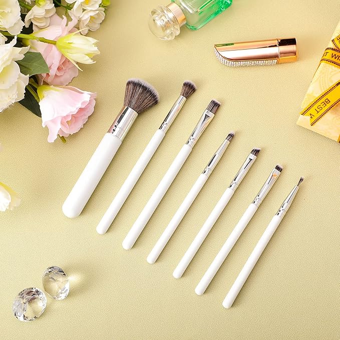 Sinmoe 10 Pieces Cake Candy Decorating Brushes Tools Cookie Decoration Brushes Pastry Brush and Stainless Steel Straight and Curved Tip Tweezers Pasta Tweezers for Baking Fondant (Macaron Color)