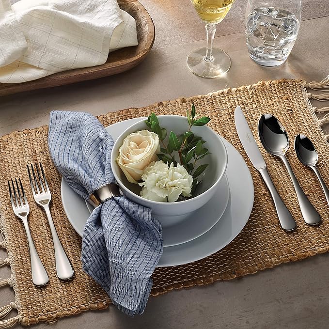 Tramontina 20 Piece Silverware Set - Classic Utensils Set